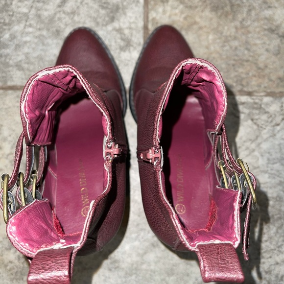 Burgundy booties - Picture 5 of 5